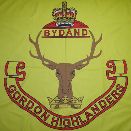 Gordon Highlanders Flag 4.5x2.25 ft