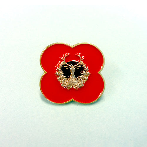 Poppy Gordon Highlanders Badge